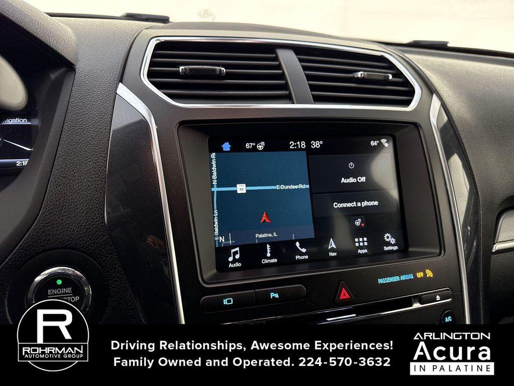 used 2018 Ford Explorer car, priced at $18,500