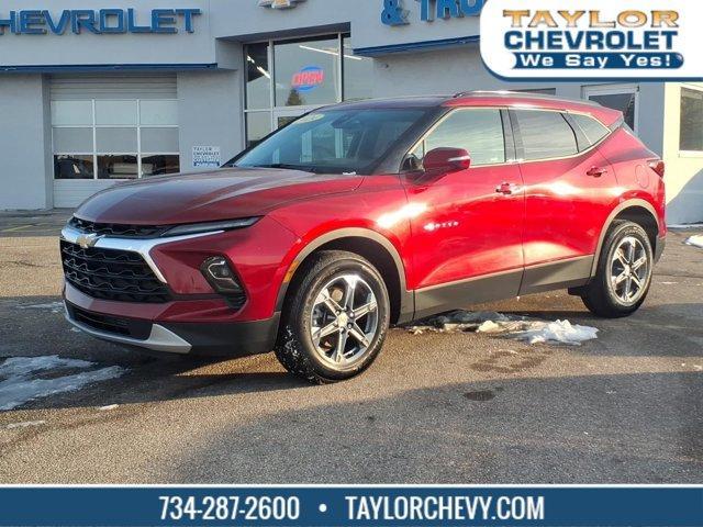 used 2024 Chevrolet Blazer car, priced at $29,559