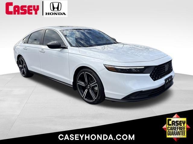 used 2023 Honda Accord Hybrid car, priced at $24,987
