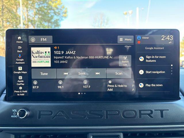 new 2026 Honda Passport car, priced at $55,150