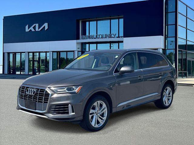used 2021 Audi Q7 car, priced at $26,397