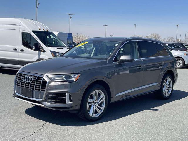 used 2021 Audi Q7 car, priced at $26,990