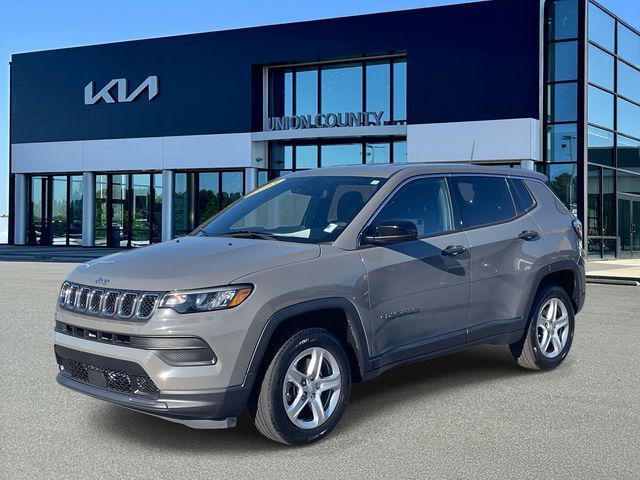 used 2023 Jeep Compass car, priced at $19,488