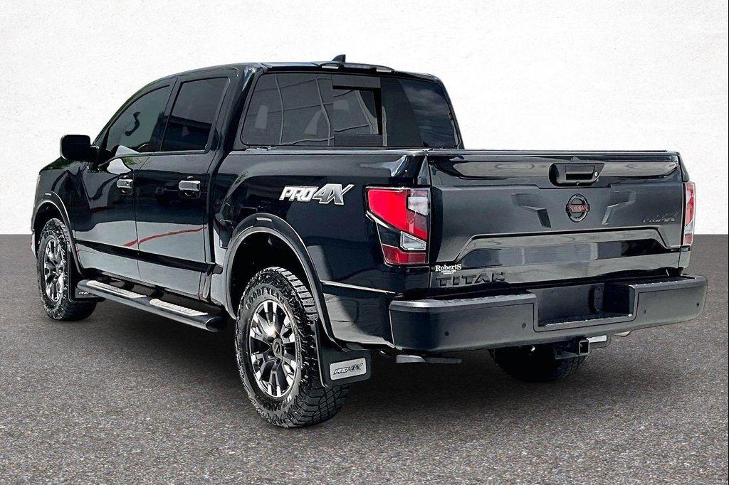 used 2022 Nissan Titan car, priced at $34,999