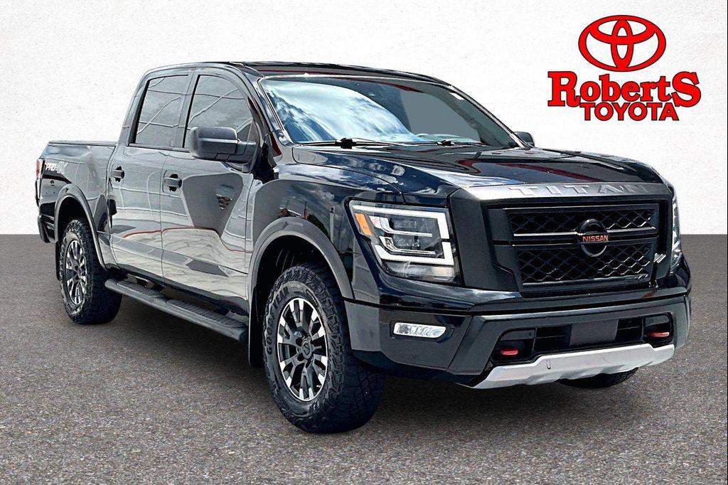 used 2022 Nissan Titan car, priced at $34,999