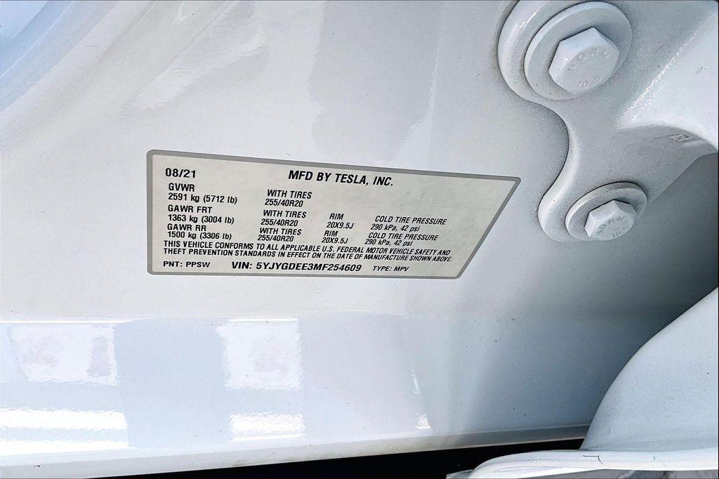 used 2021 Tesla Model Y car, priced at $25,493
