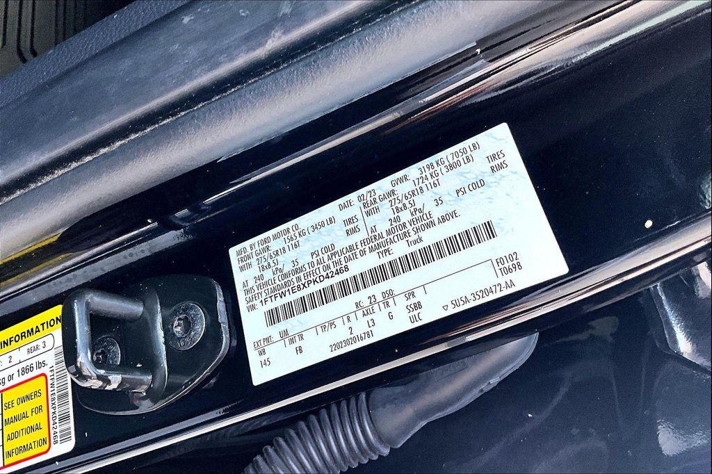 used 2023 Ford F-150 car, priced at $40,999