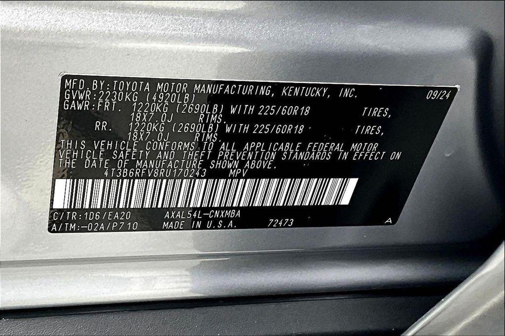 used 2024 Toyota RAV4 Hybrid car, priced at $39,999