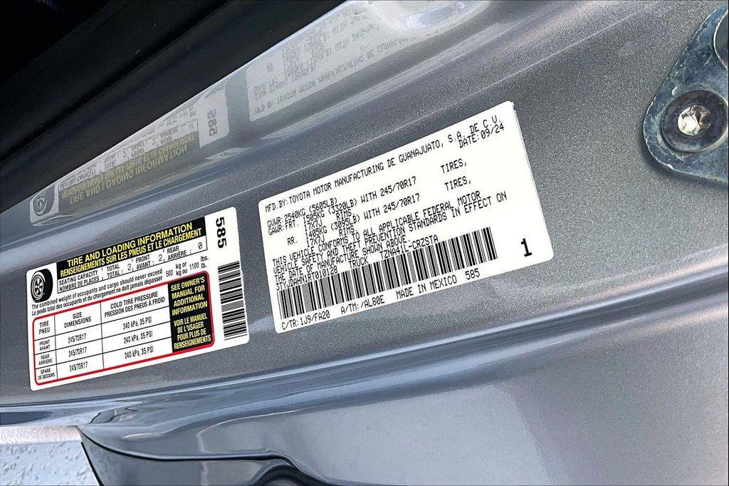 used 2024 Toyota Tacoma car, priced at $27,995