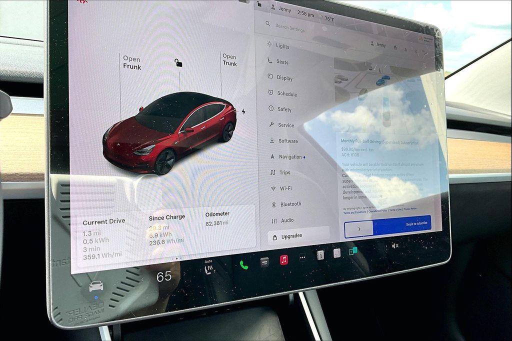 used 2020 Tesla Model 3 car, priced at $23,681
