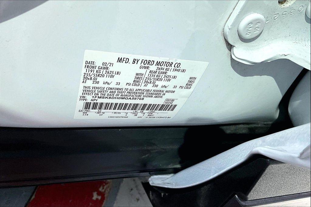 used 2021 Ford Explorer car, priced at $25,900
