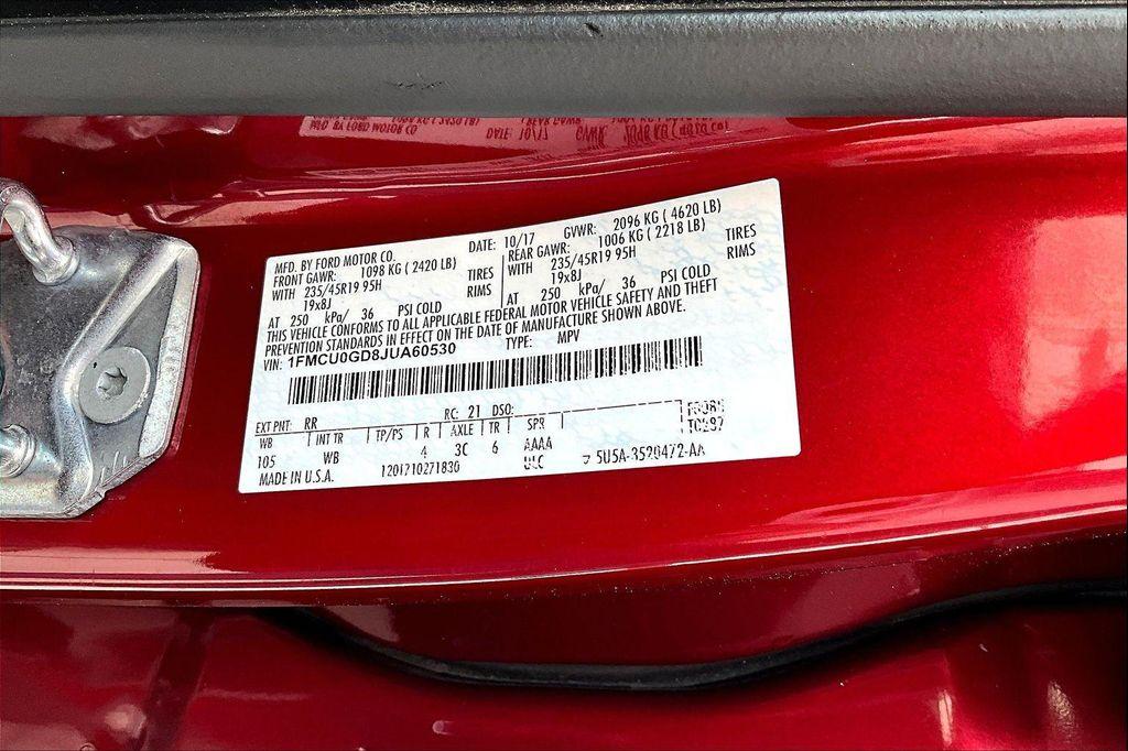 used 2018 Ford Escape car, priced at $6,999