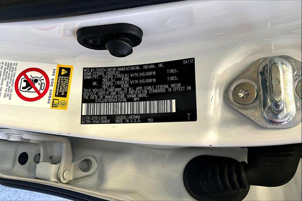 used 2017 Toyota Highlander car, priced at $17,799