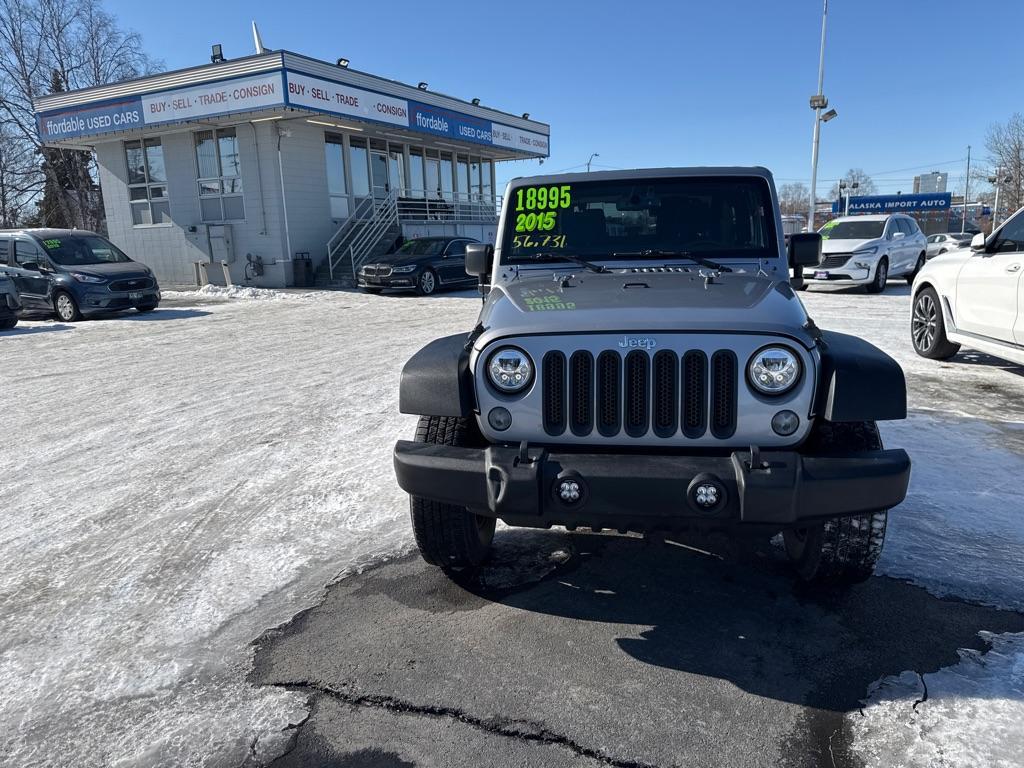 used 2015 Jeep Wrangler car, priced at $18,995