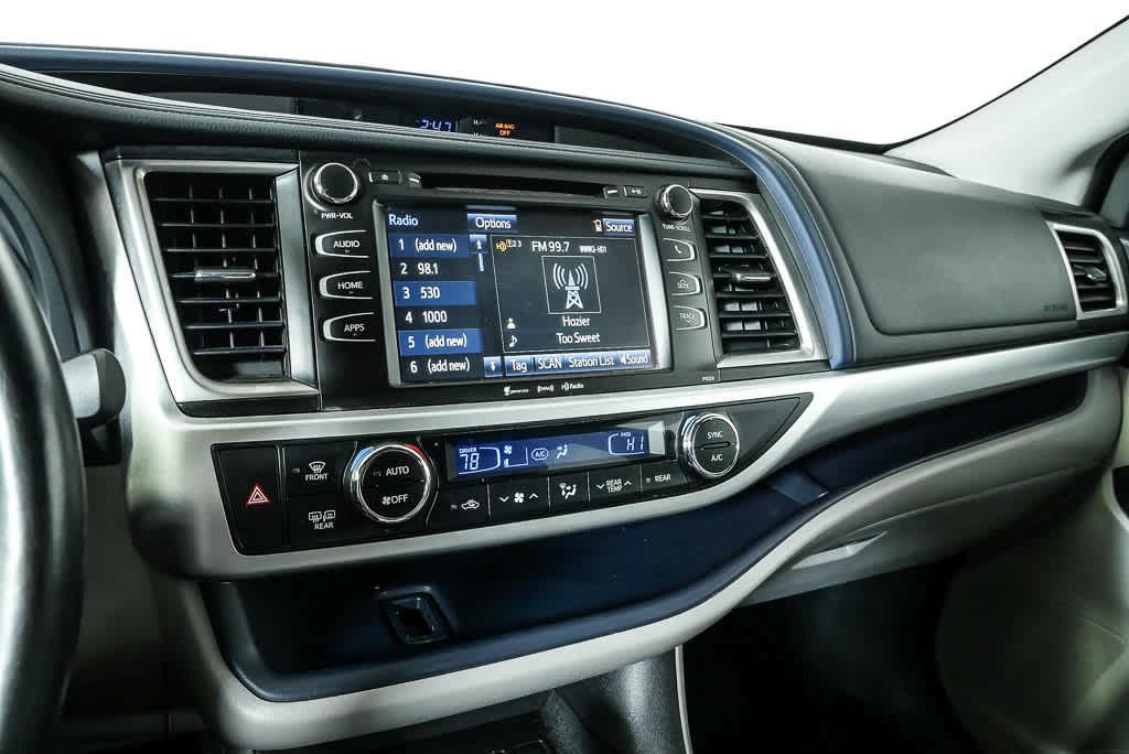used 2017 Toyota Highlander car, priced at $16,549