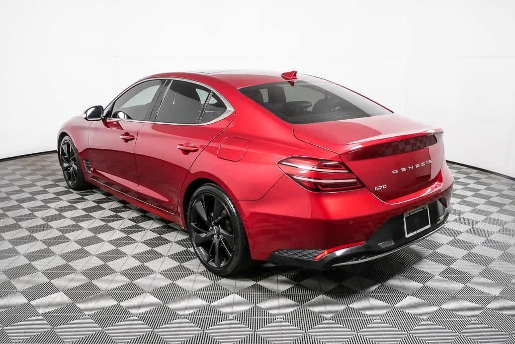 used 2023 Genesis G70 car, priced at $28,999
