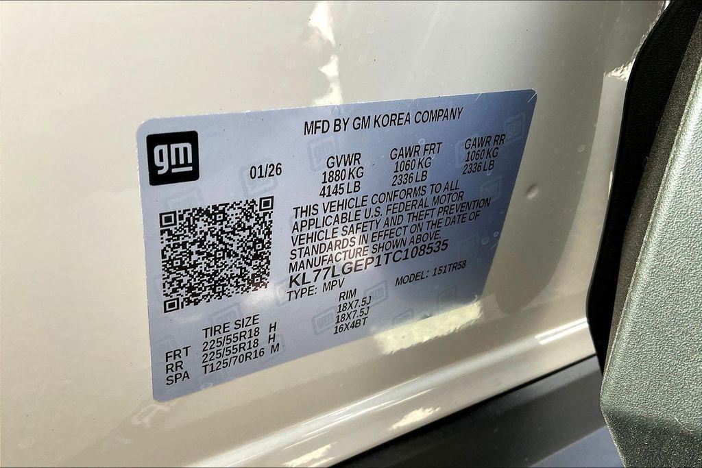 new 2026 Chevrolet Trax car, priced at $25,219