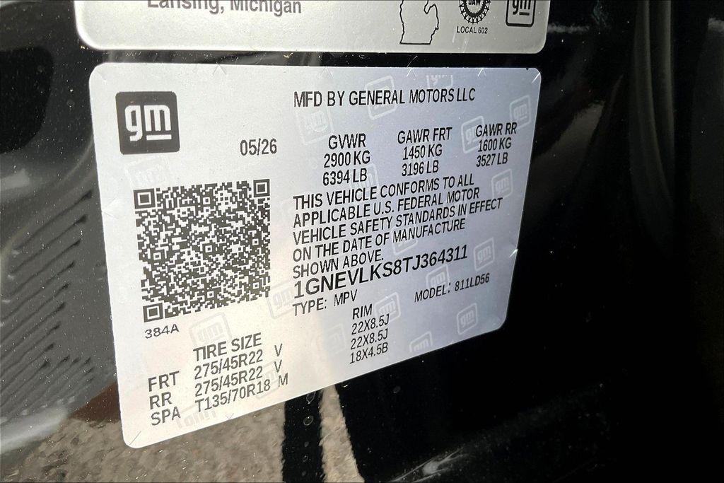 new 2026 Chevrolet Traverse car, priced at $56,694
