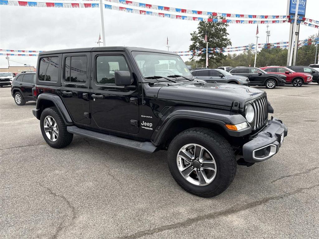 used 2020 Jeep Wrangler Unlimited car, priced at $27,211