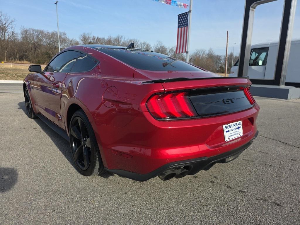 used 2022 Ford Mustang car, priced at $34,998