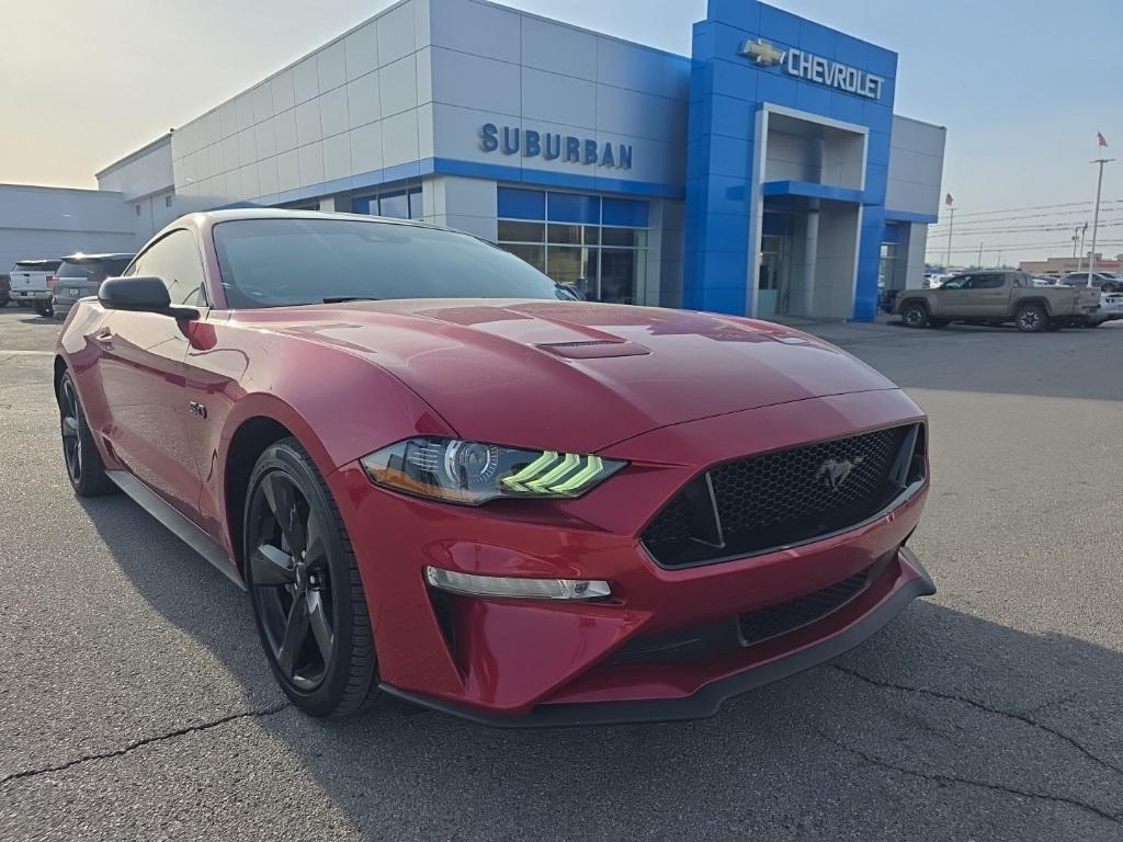 used 2022 Ford Mustang car, priced at $34,998