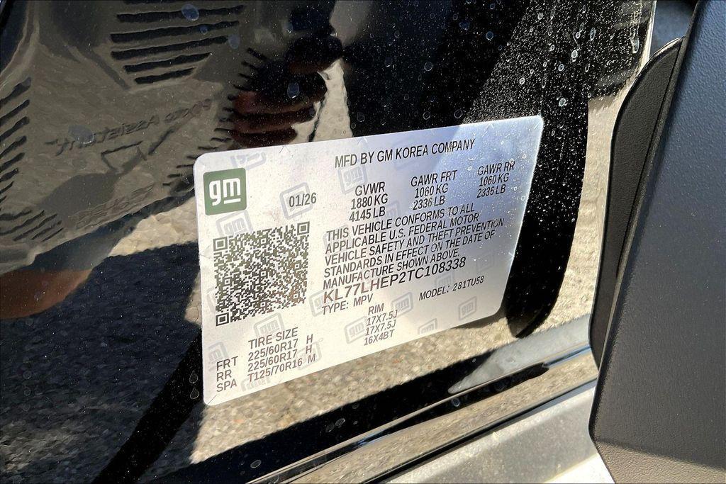 new 2026 Chevrolet Trax car, priced at $24,672