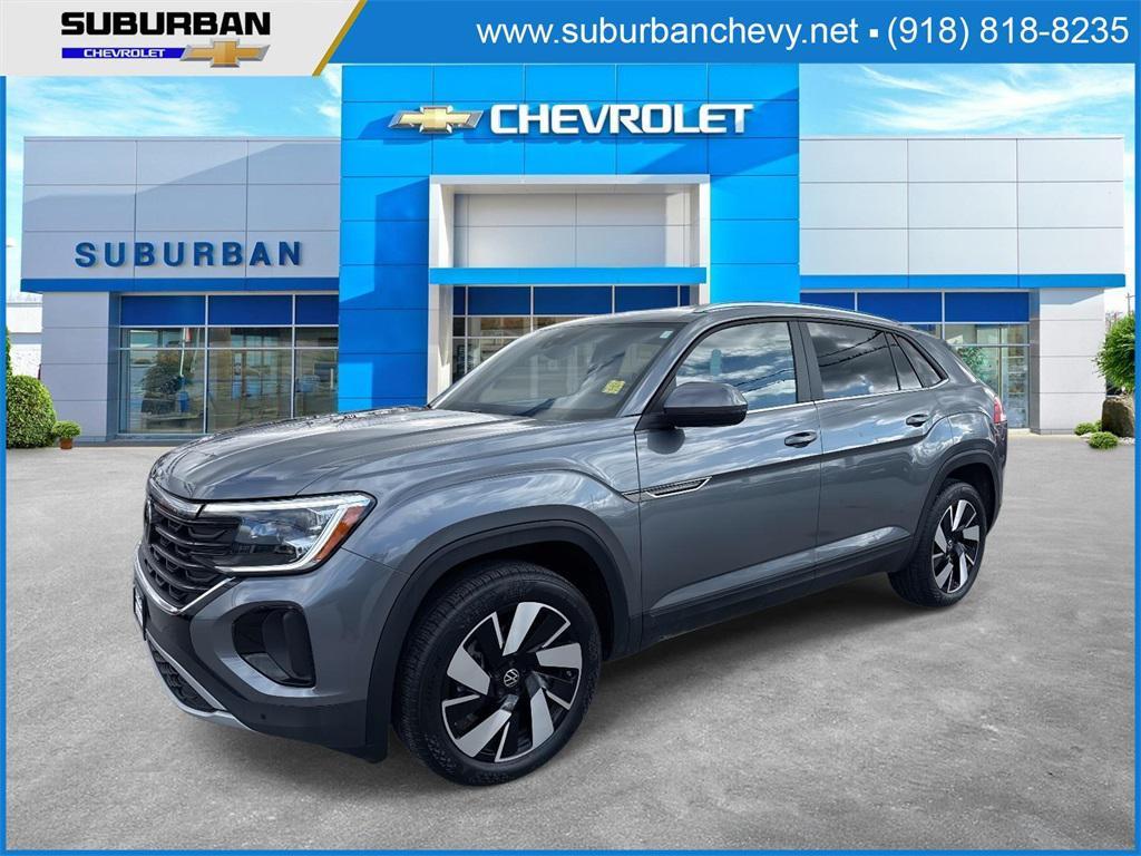 used 2025 Volkswagen Atlas Cross Sport car, priced at $33,600