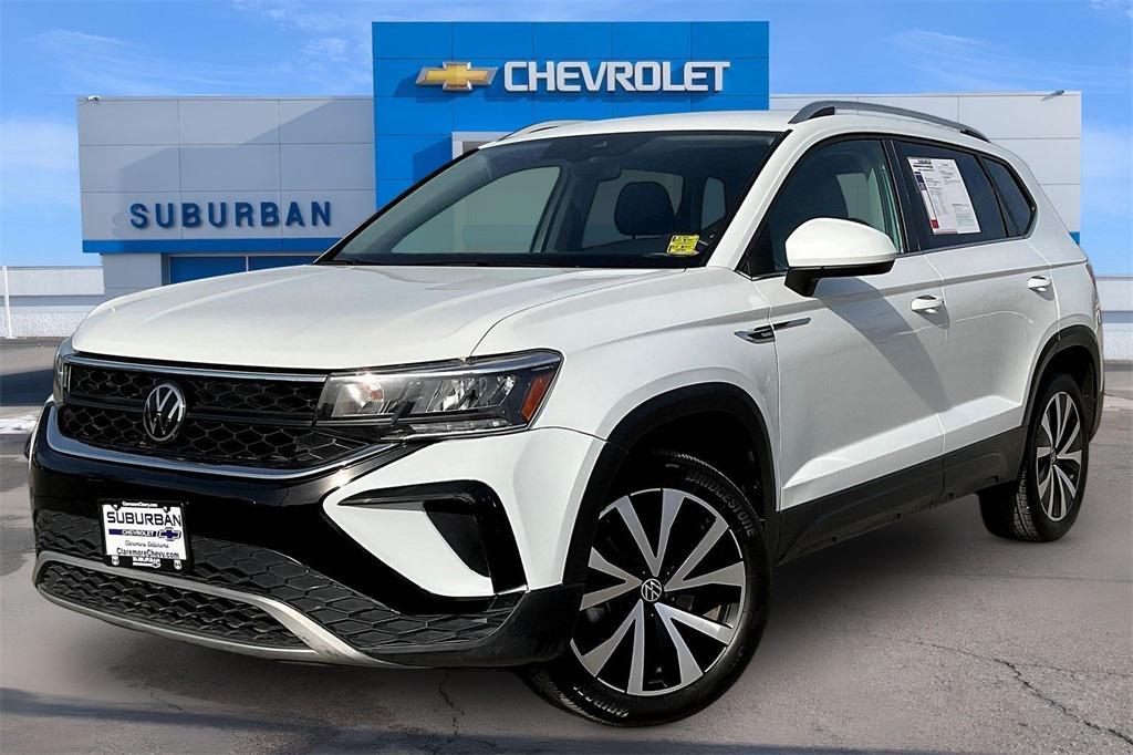 used 2024 Volkswagen Taos car, priced at $19,521