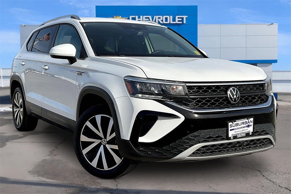used 2024 Volkswagen Taos car, priced at $19,323