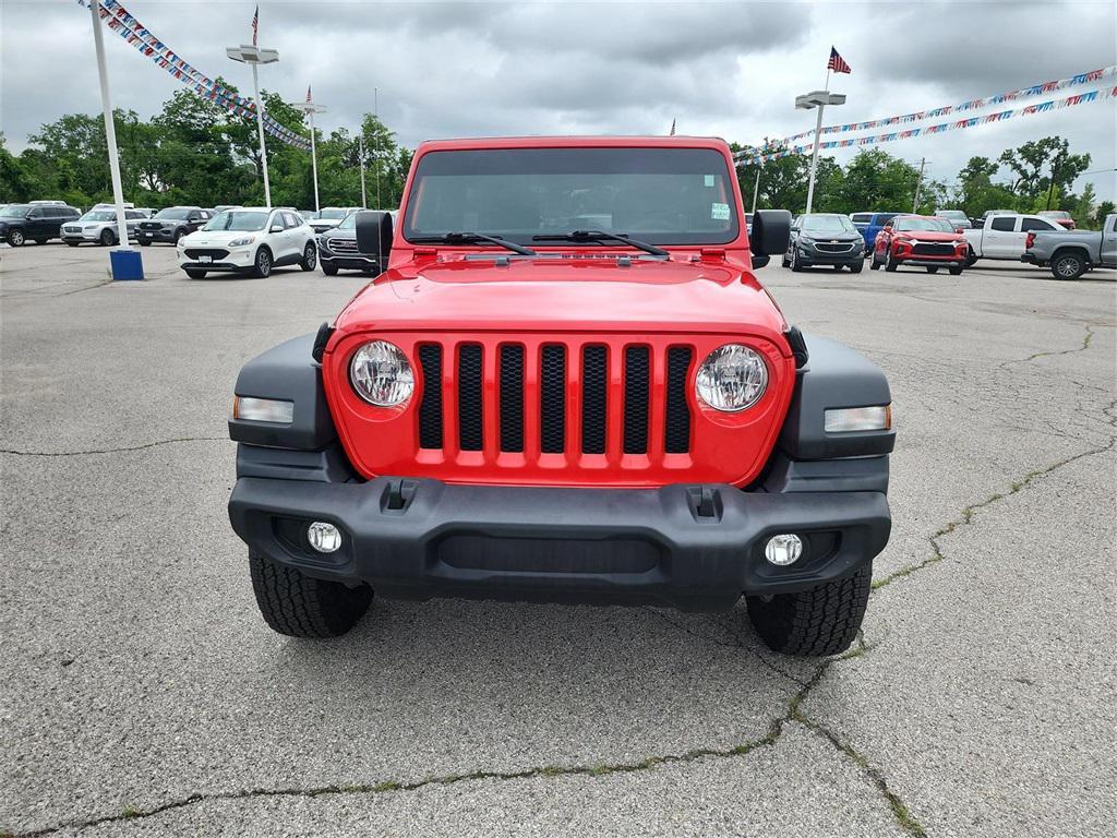 used 2023 Jeep Wrangler car, priced at $22,575