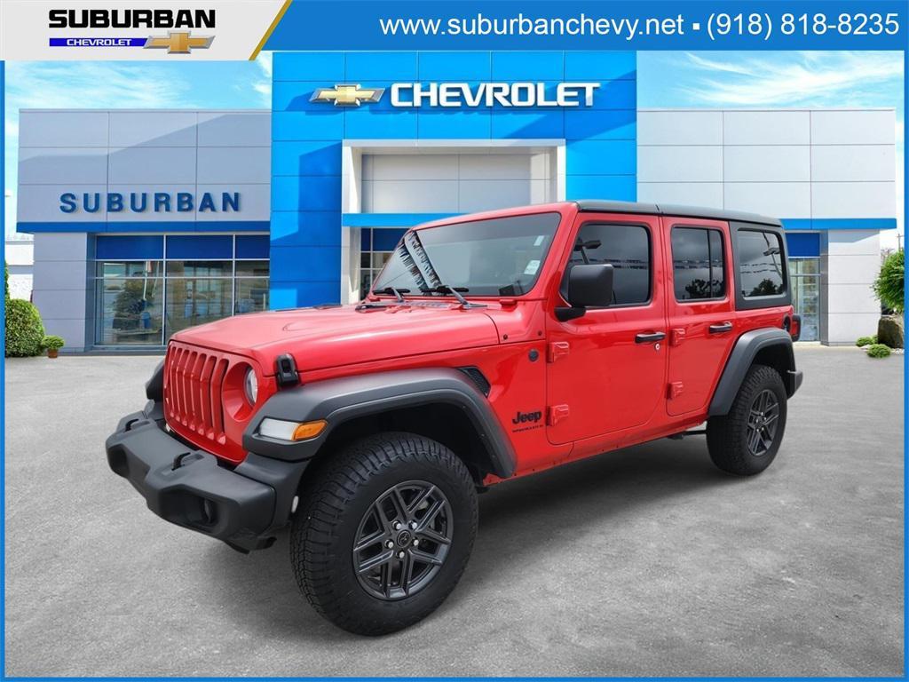 used 2023 Jeep Wrangler car, priced at $23,000