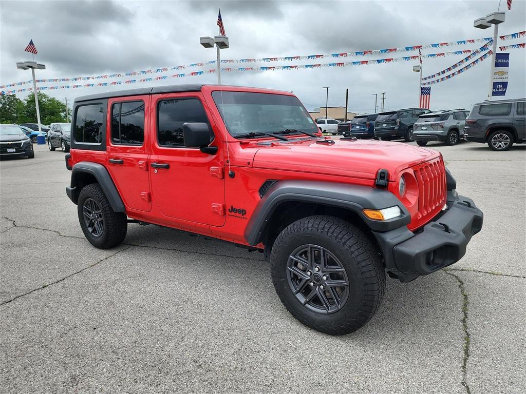 used 2023 Jeep Wrangler car, priced at $22,575
