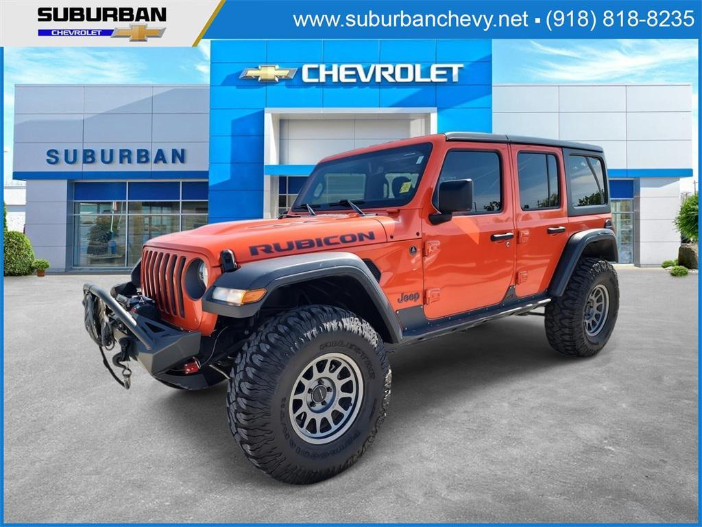 used 2018 Jeep Wrangler Unlimited car, priced at $29,070
