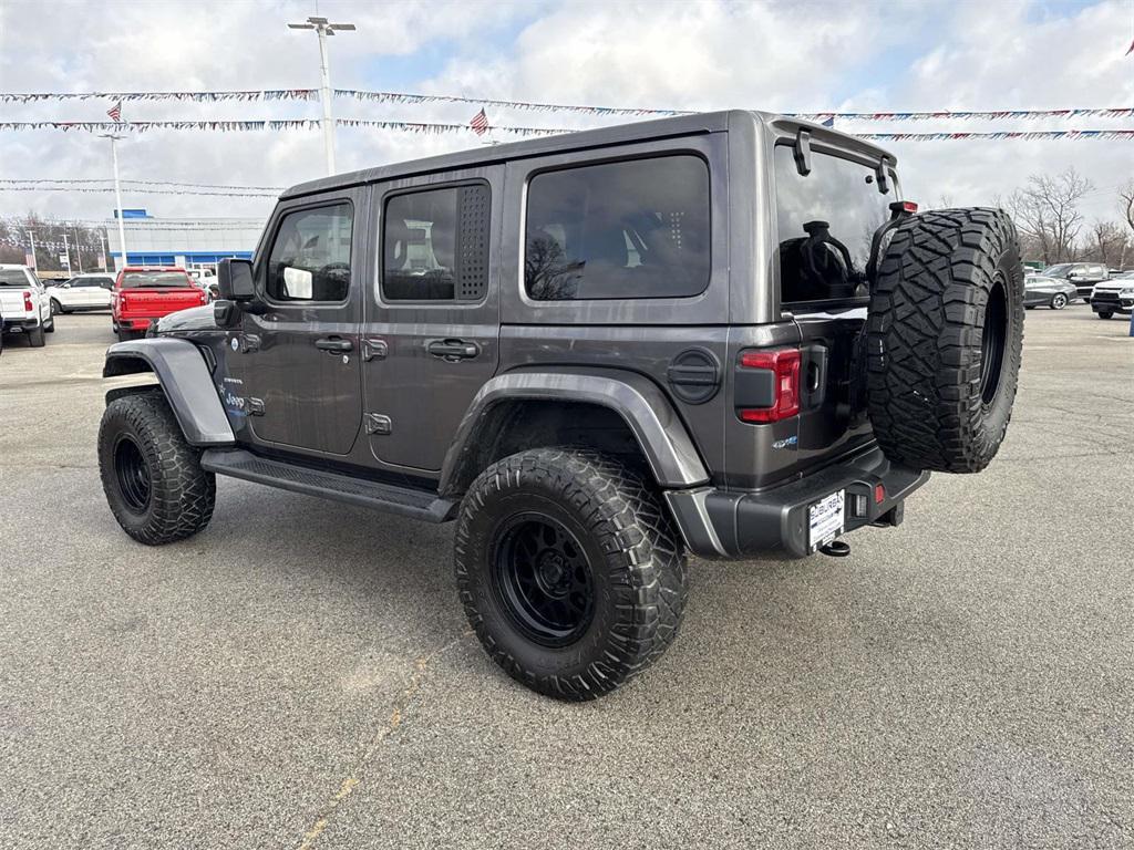 used 2021 Jeep Wrangler Unlimited 4xe car, priced at $31,380