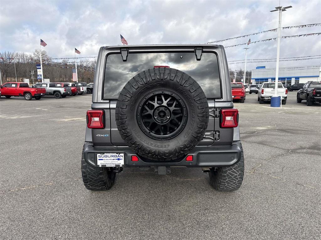used 2021 Jeep Wrangler Unlimited 4xe car, priced at $31,380
