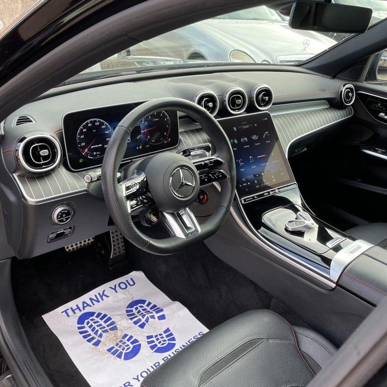 used 2023 Mercedes-Benz AMG C 43 car, priced at $43,995