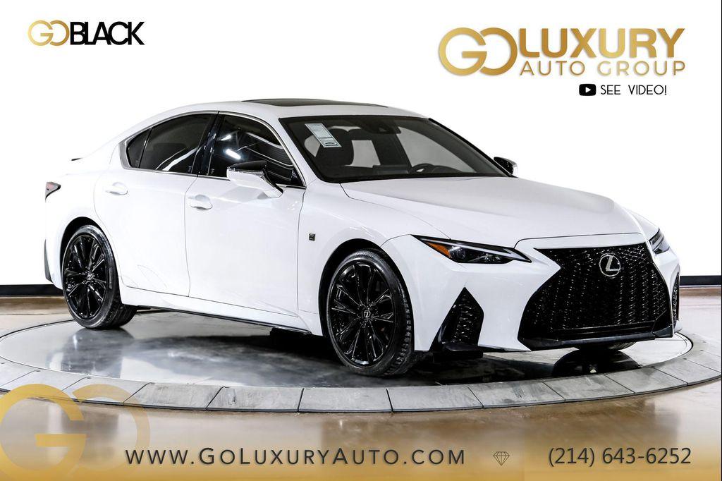 used 2024 Lexus IS 350 car, priced at $41,995