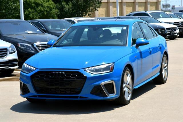 2022 Blue Audi A4