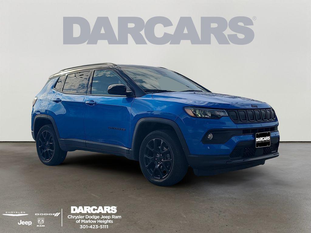 used 2022 Jeep Compass car, priced at $23,300