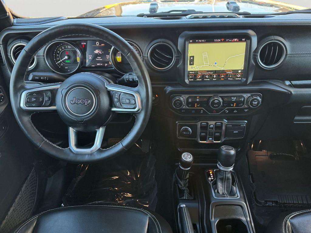 used 2021 Jeep Wrangler Unlimited 4xe car, priced at $27,400