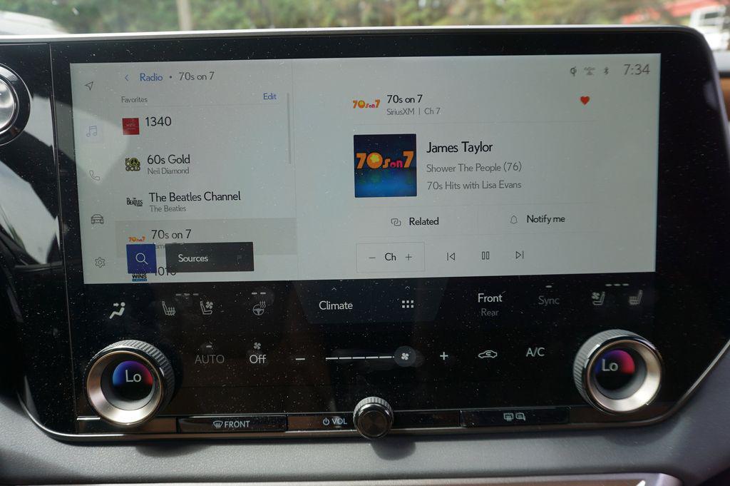 used 2025 Lexus RX 350 car, priced at $59,000