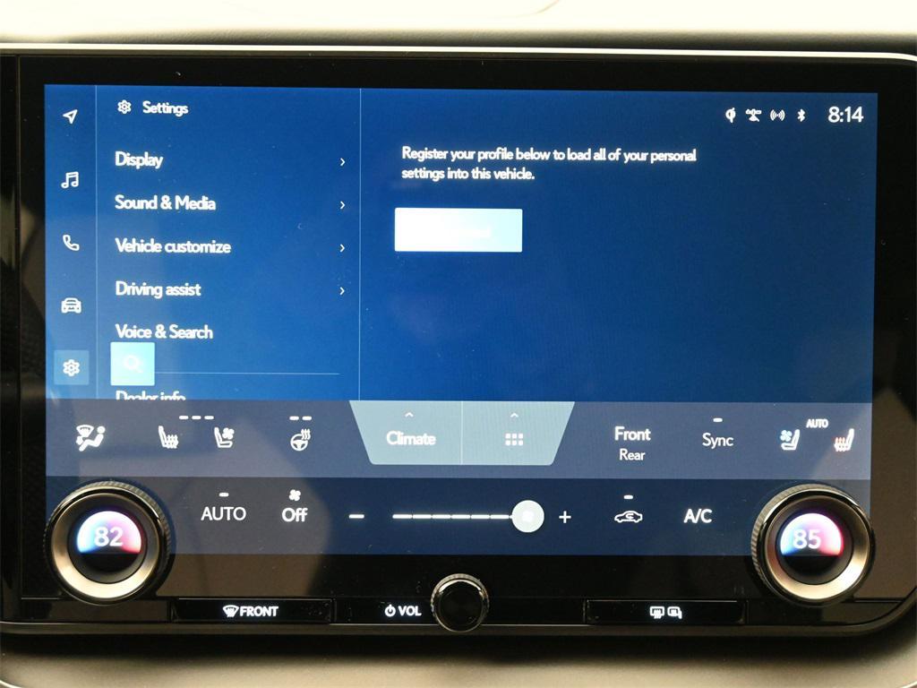 used 2025 Lexus TX 500h car, priced at $72,500