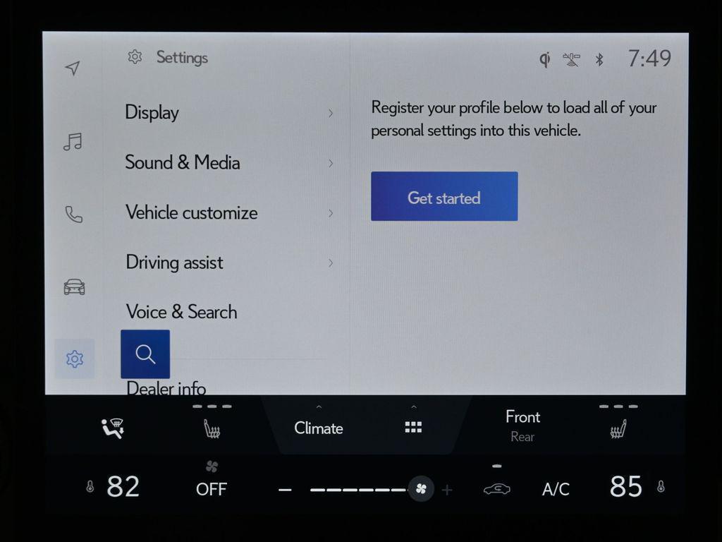 used 2023 Lexus RX 350 car, priced at $46,500
