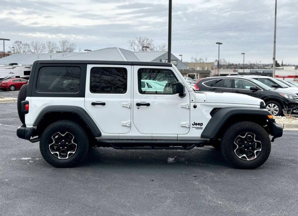 used 2021 Jeep Wrangler Unlimited car, priced at $22,950