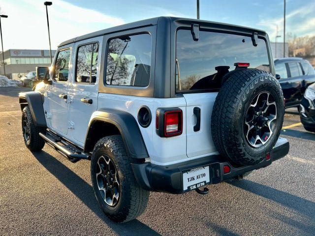 used 2021 Jeep Wrangler Unlimited car, priced at $26,500