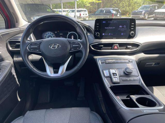 used 2021 Hyundai Santa Fe car, priced at $20,616