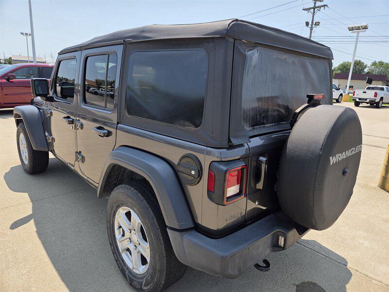 used 2018 Jeep Wrangler Unlimited car, priced at $18,000