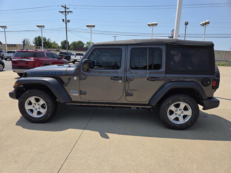 used 2018 Jeep Wrangler Unlimited car, priced at $18,000