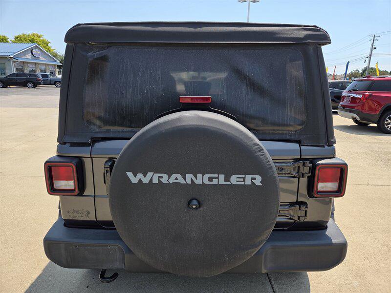 used 2018 Jeep Wrangler Unlimited car, priced at $18,000