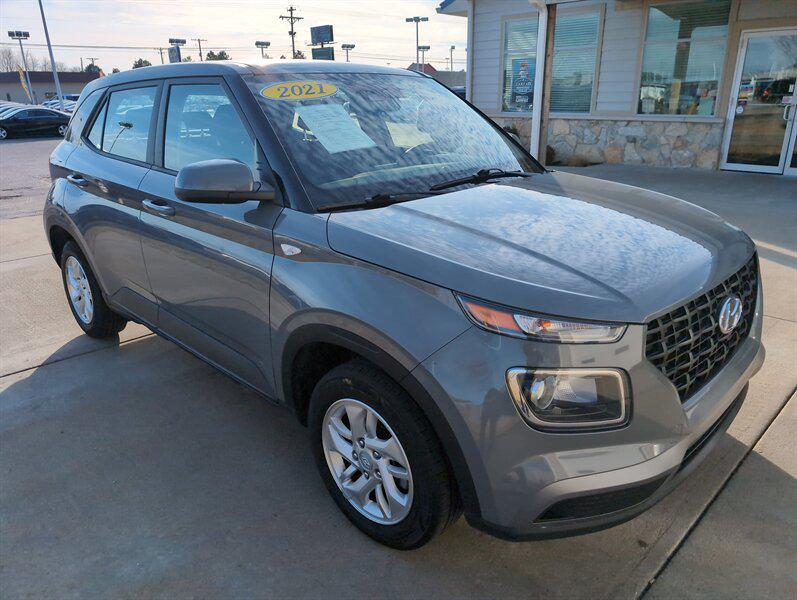 used 2021 Hyundai Venue car, priced at $13,500